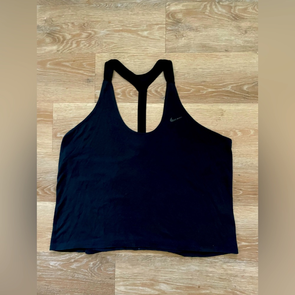 Women’s Nike Dri-fit Loose Fit Razor Tank XL Black
